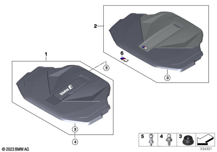 Diagram Engine acoustics for your BMW