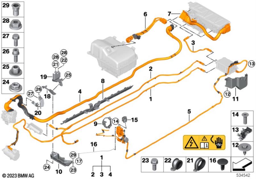 Diagram HV cables for your MINI