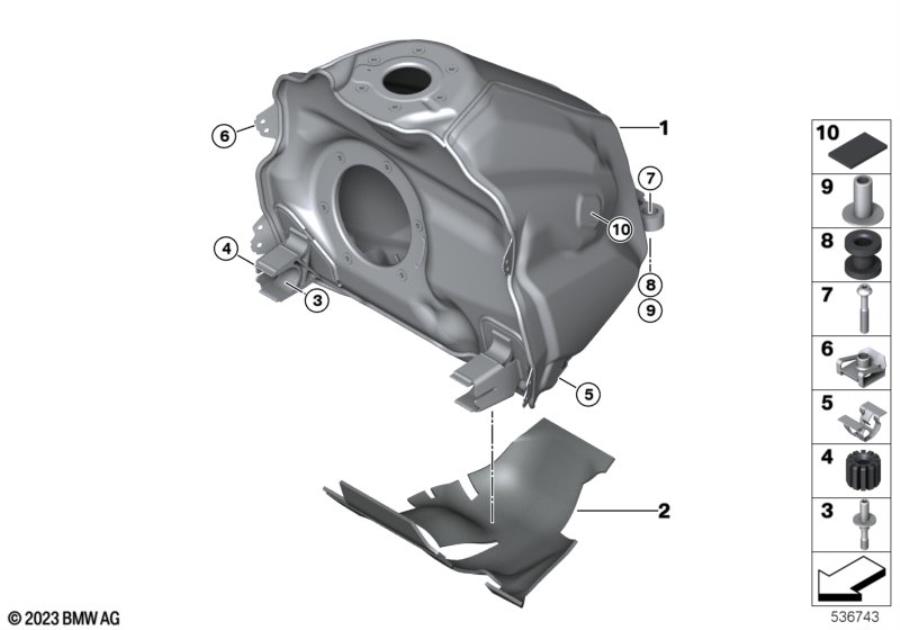 10Fuel tank mounting hardwarehttps://images.simplepart.com/images/parts/BMW/fullsize/536743.jpg