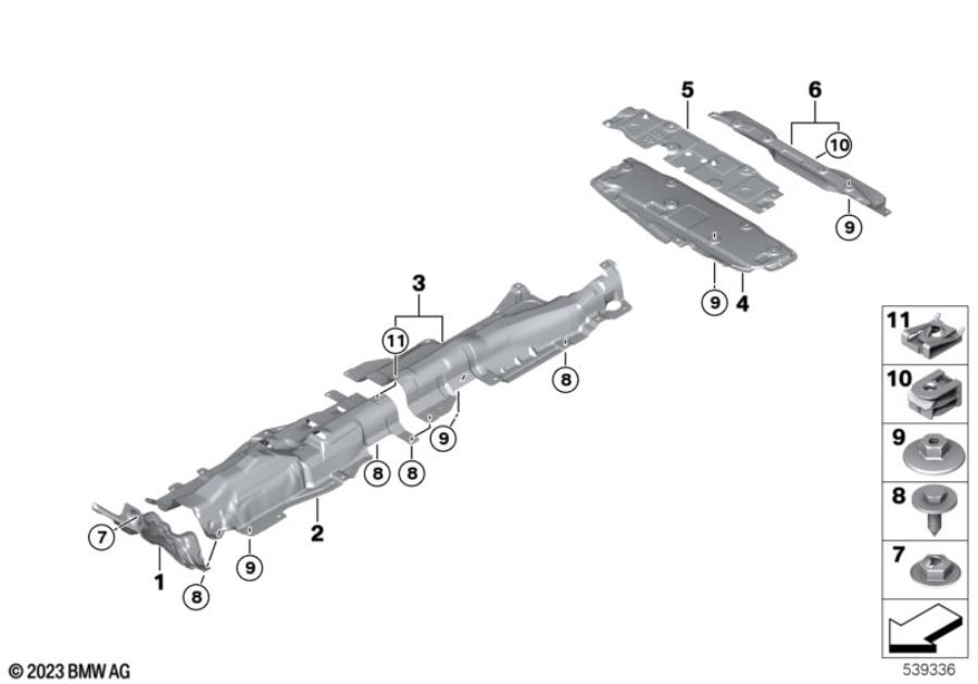 Diagram Heat insulation ¿ all-wheel drive veh for your MINI