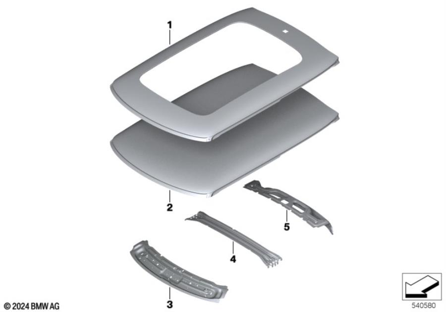 Diagram Roof for your MINI