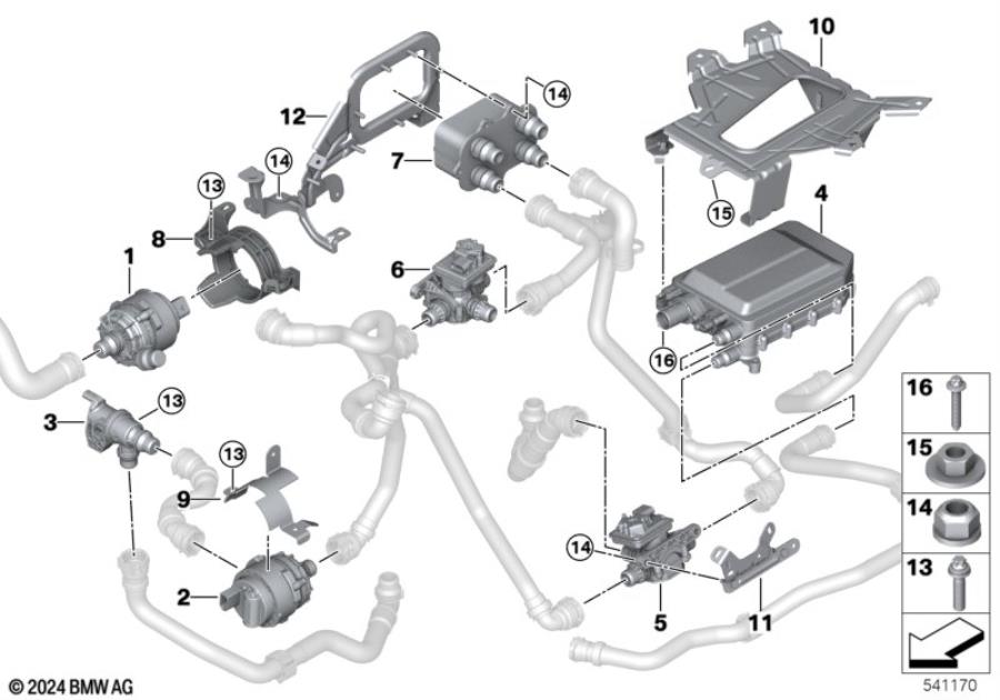 Diagram Electrical components for your BMW