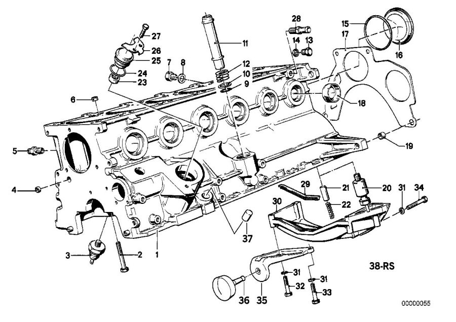 Le diagramme Carter-moteur pour votre BMW