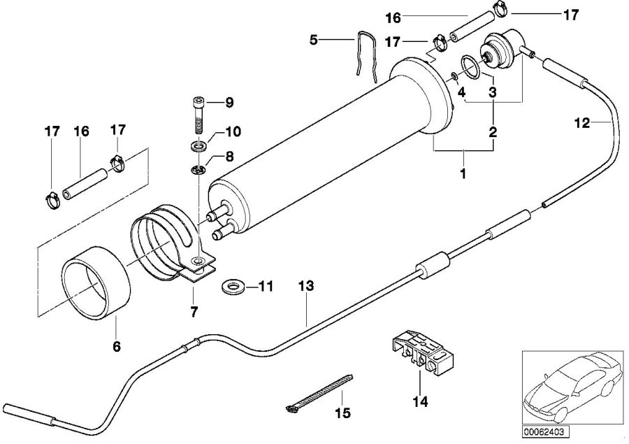 Diagram Fuel filter, pressure regulator for your 1989 BMW M3   