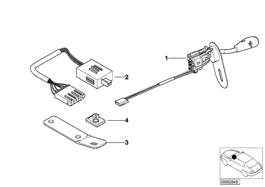 Le diagramme Régulateur de vitesse pour votre BMW