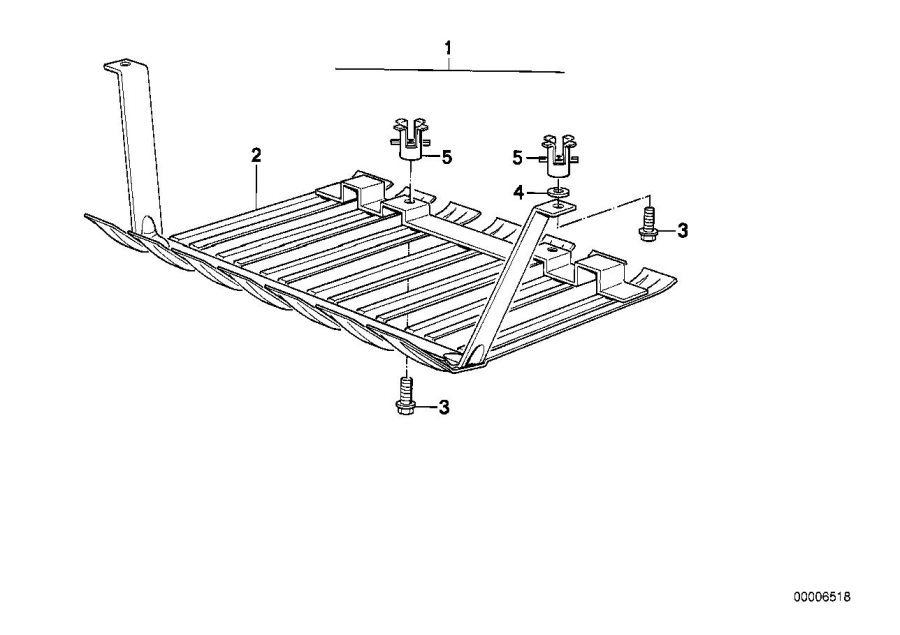 Diagram Front aggregate protective plate for your 2018 BMW X2 28iX  