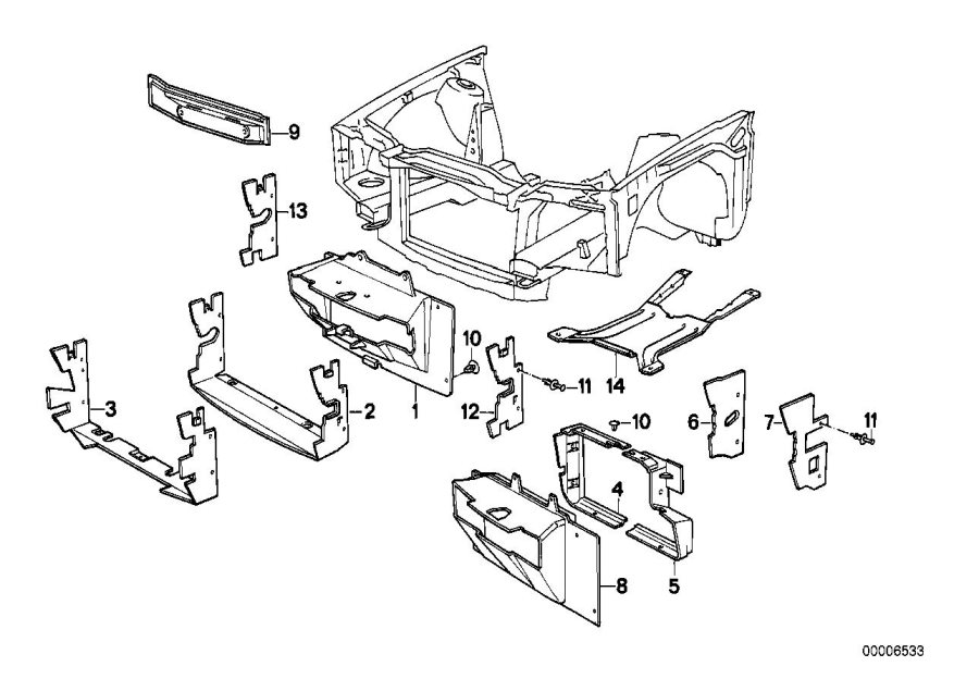 Diagram Air duct for your BMW