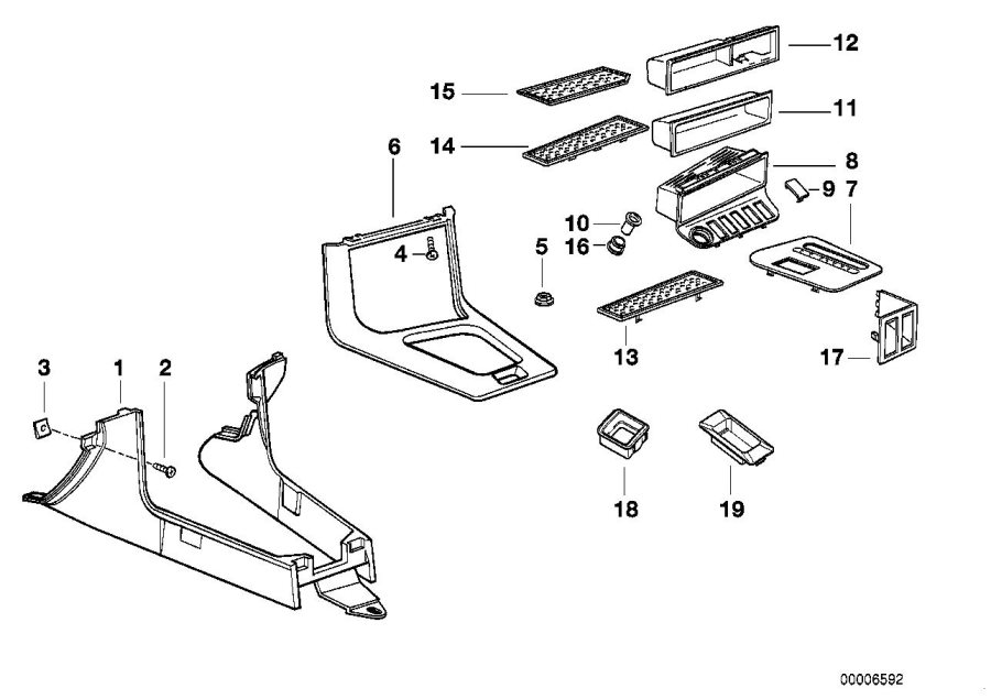 Diagram Storing partition for your 2023 BMW X3  30eX 