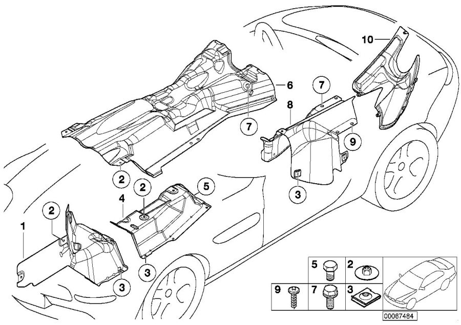 Diagram Heat insulation for your BMW