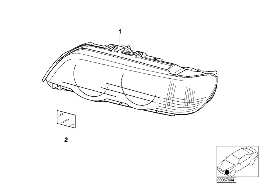 Diagram Headlight for your 2023 BMW X3  30eX 