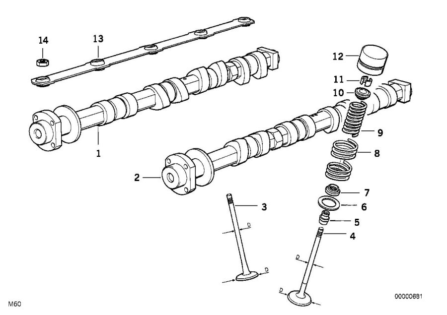 Diagram Valve Timing Gear - Cam Shaft for your 2009 BMW 535xi Touring/Wagon  