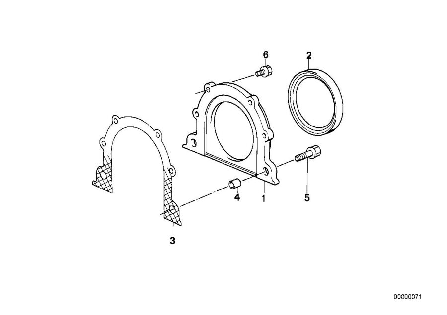 Diagram Engine Block Mounting Parts for your 2017 BMW M6   