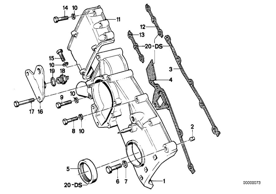 Diagram Timing case for your BMW