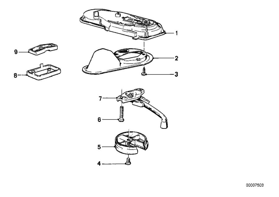 Diagram Sliding lifting roof-manual operation for your 2023 BMW X3  30eX 