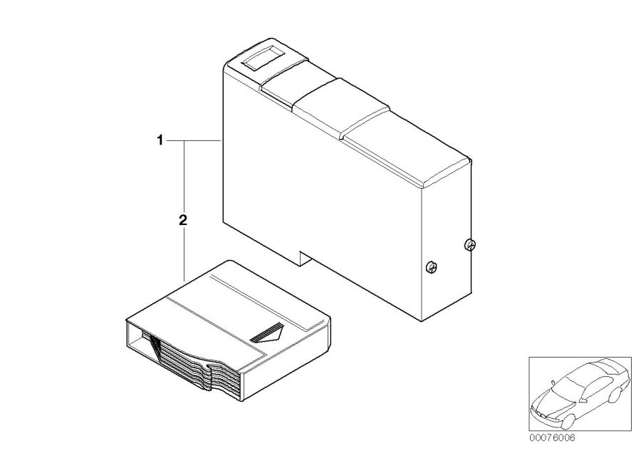 Diagram CD Changer for your MINI