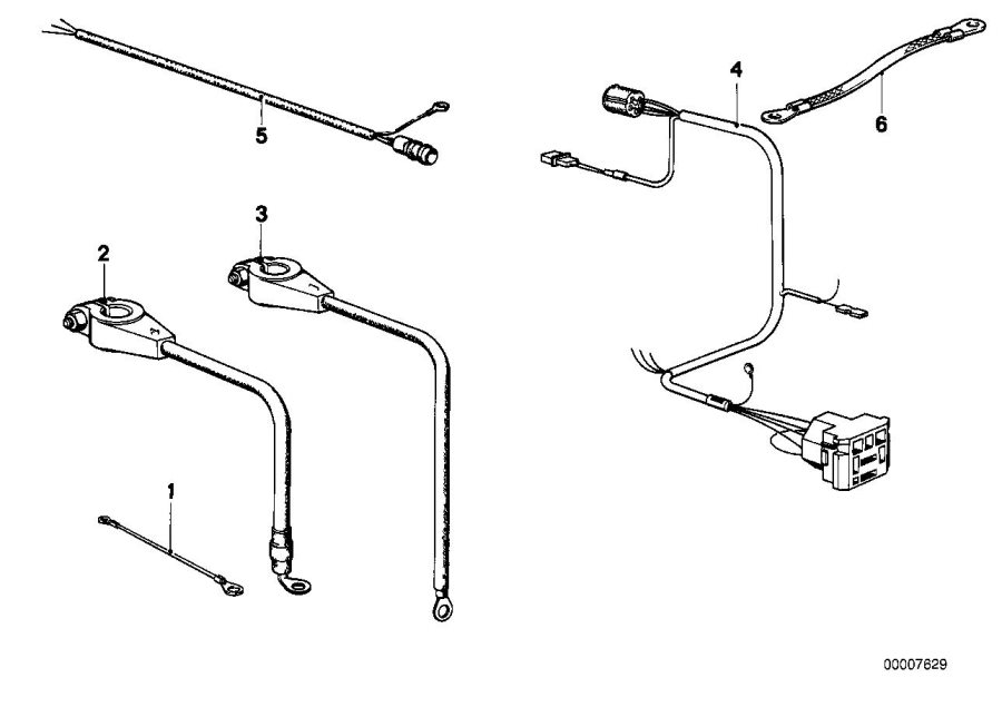 Diagram Various additional wiring sets for your 2013 BMW M5   