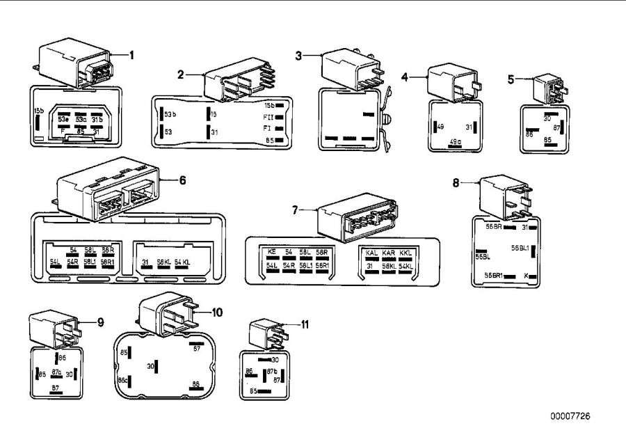 Diagram Relay for your 2018 BMW X2 28iX  