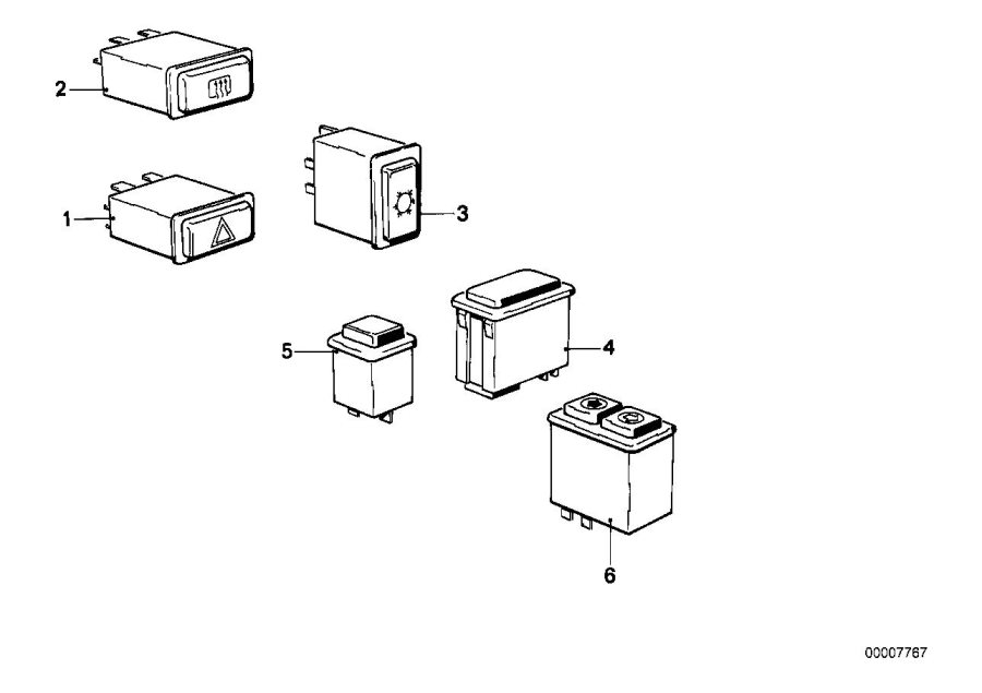 Diagram Switch for your 2023 BMW X3  30eX 