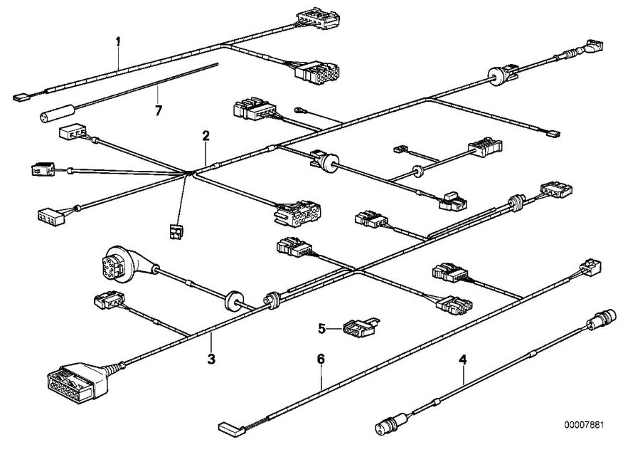 Diagram Wiring set for your 2022 BMW 840i   