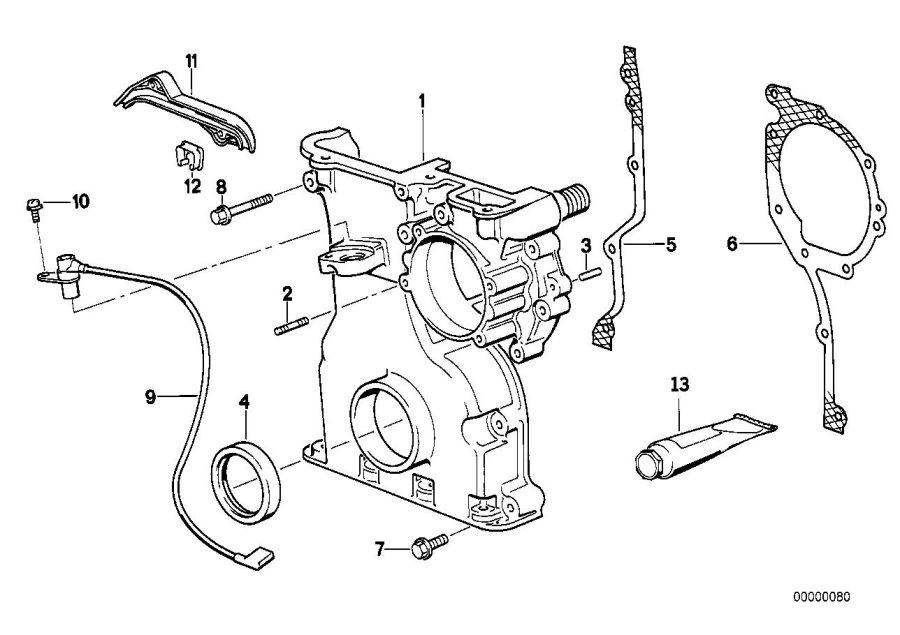 Diagram Timing case for your 2016 BMW i3  60Ah 