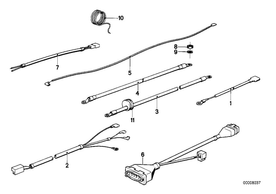 06Various additional cable harnesseshttps://images.simplepart.com/images/parts/BMW/fullsize/8037.jpg