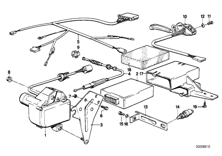 Diagram Cruise control for your BMW