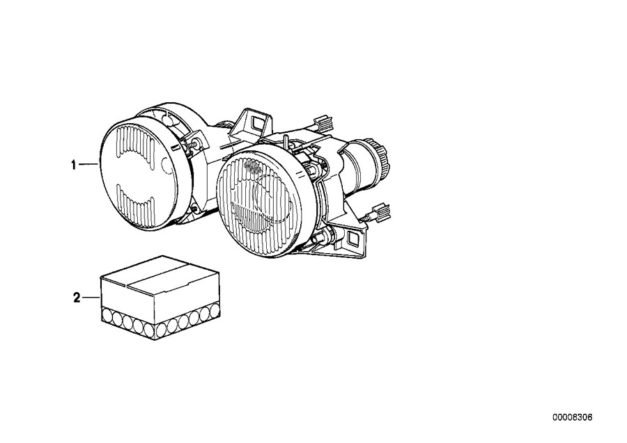 Diagram Headlight for your BMW