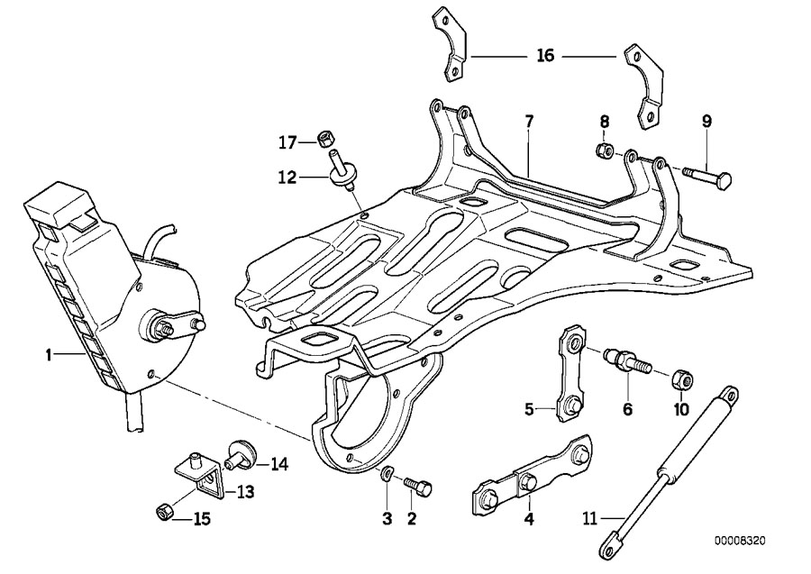 Diagram Headlight-actuator for your BMW