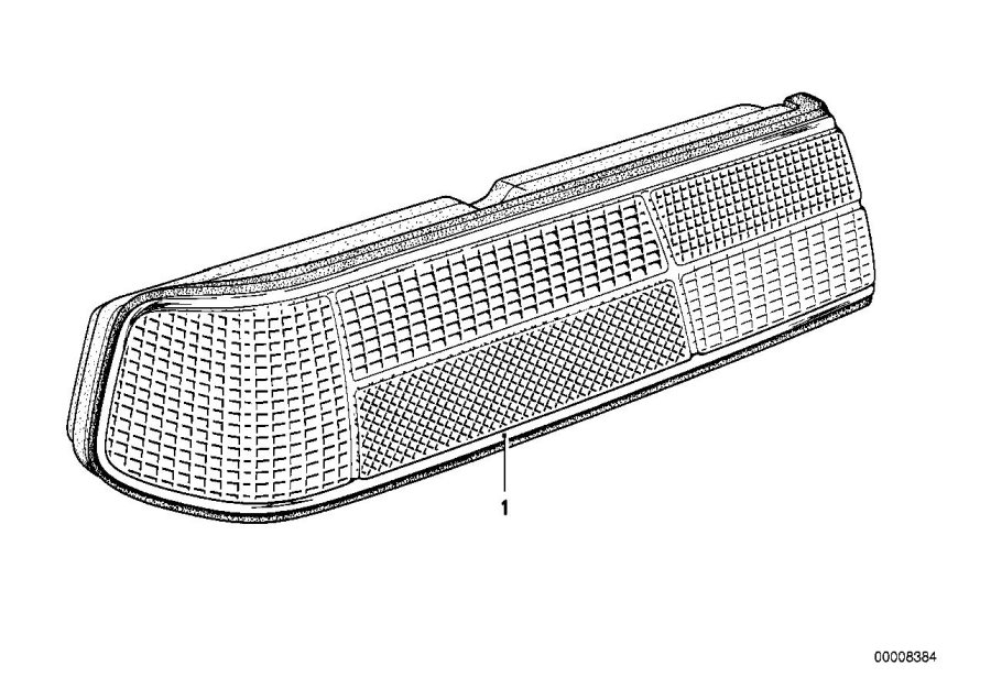 Diagram Rear light for your BMW