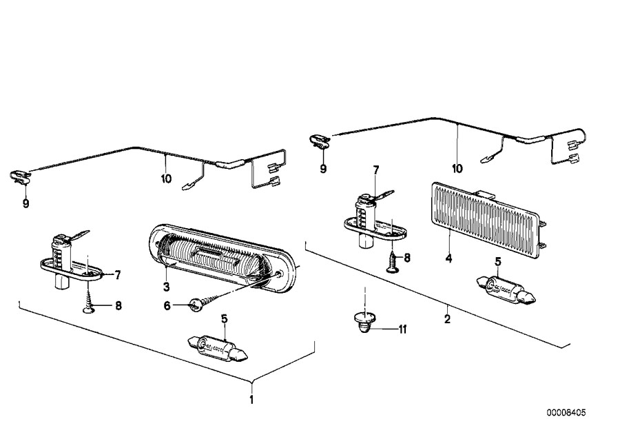 Diagram Installing set trunk light for your 2023 BMW X3  30eX 