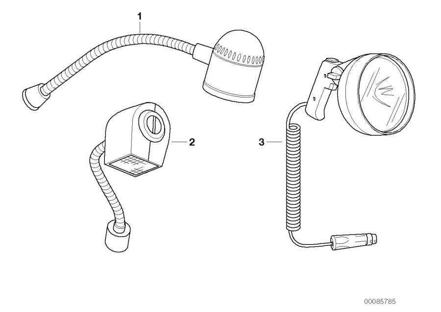 Diagram Halogen Map Light for your 2010 BMW M5   