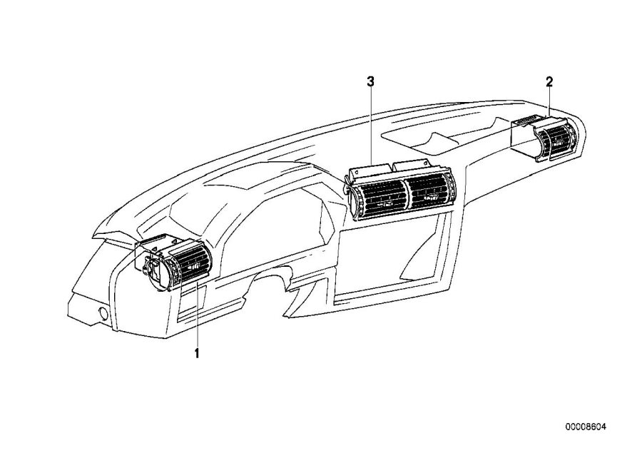 Diagram Fresh air grille for your 2023 BMW X3  30eX 