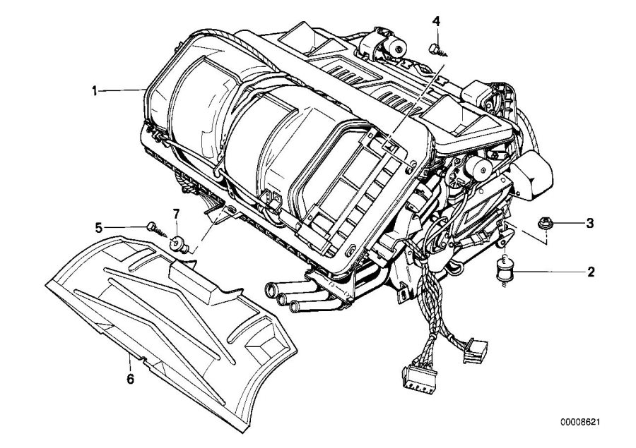 Diagram Heater Behr for your 2023 BMW X3  30eX 