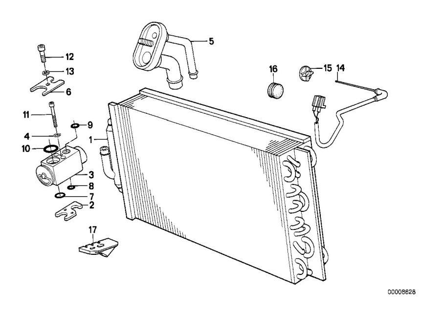 Diagram Evaporator / Expansion valve for your 2023 BMW X3  30eX 