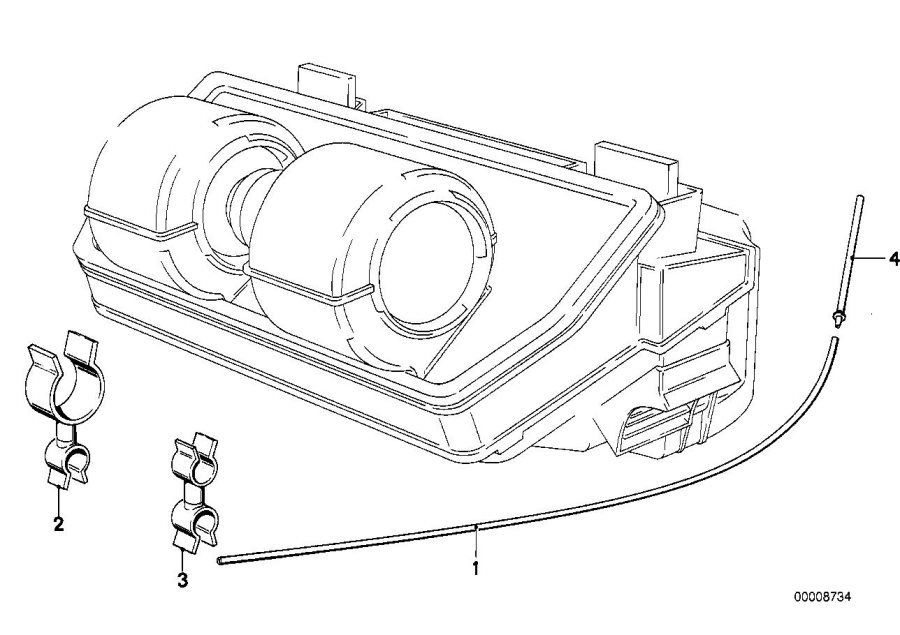 Diagram Vacuum hose for your 2012 BMW 335i   