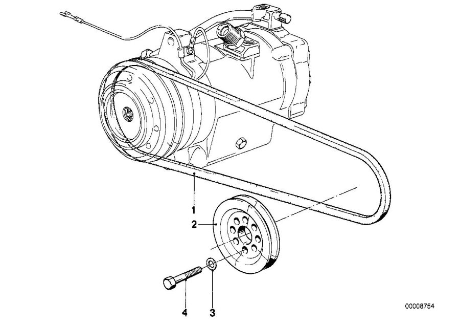 Diagram Fan belt for your 2017 BMW M6   