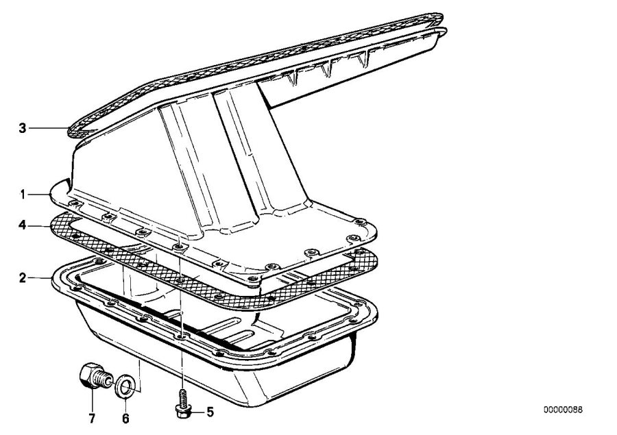 Diagram Oil Pan for your BMW