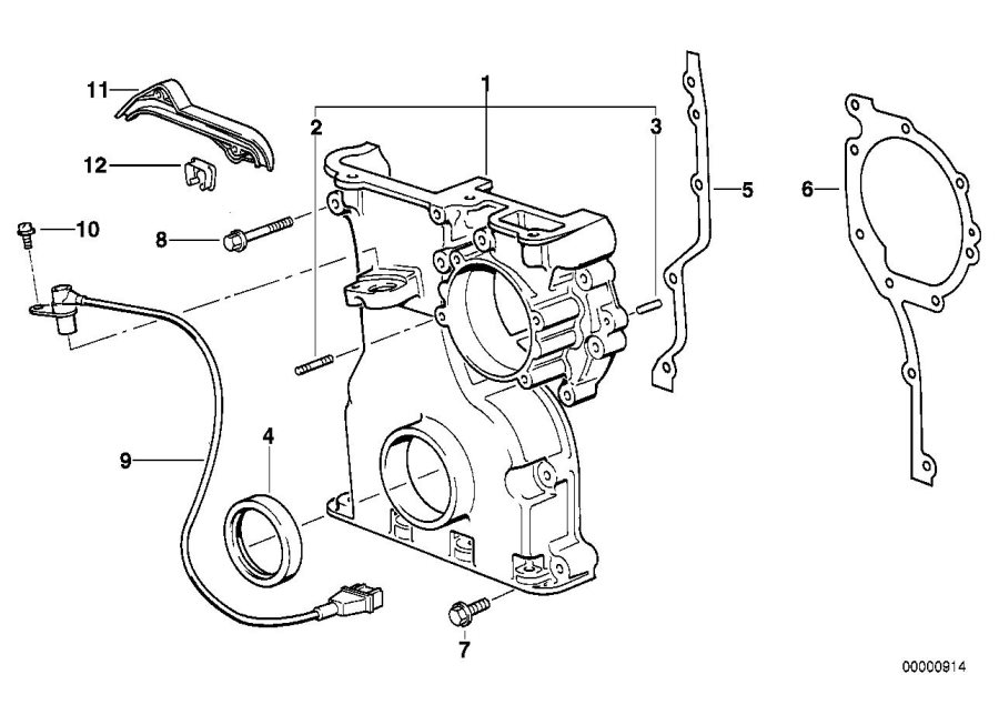 Diagram Timing case for your 2016 BMW X1   