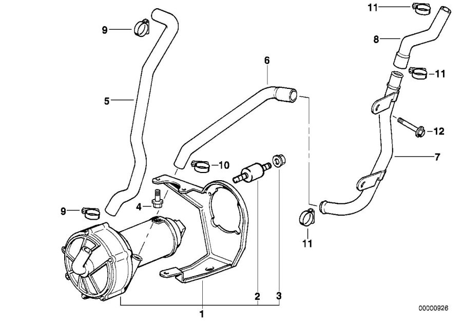 Diagram Emission control-air pump for your 2017 BMW M4 GTS   