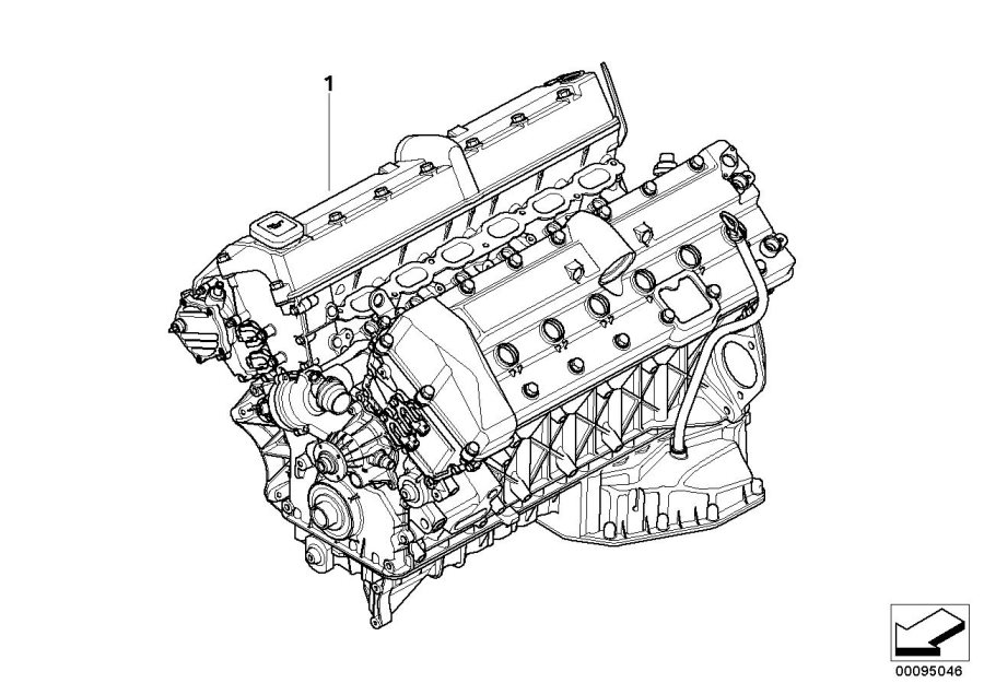 Diagram Short Engine for your BMW