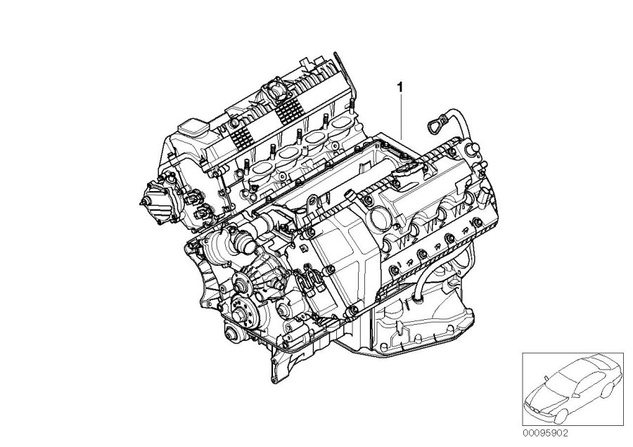 Diagram Short Engine for your 2012 BMW 550iX   