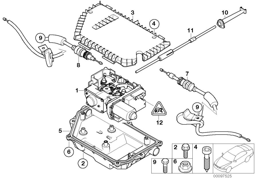 Diagram Parking BRAKE/ACTUATOR for your 2023 BMW X3  30eX 