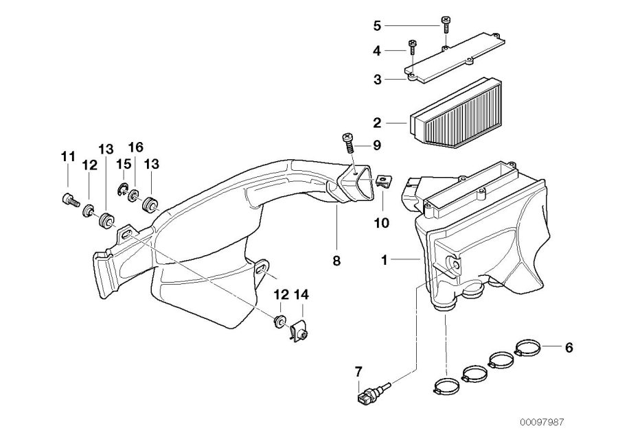 06Intake silencer / Filter cartridge Intake silencer / Filter cartridgehttps://images.simplepart.com/images/parts/BMW/fullsize/97987.jpg