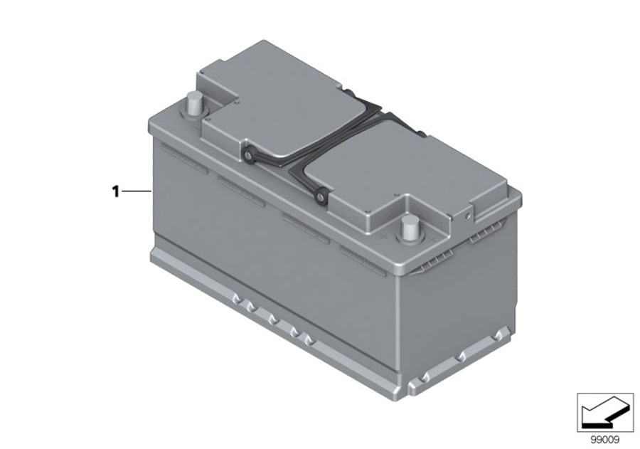 Diagram Battery for your 2013 BMW