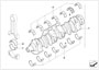 Image of Crankshaft without bearing shells image for your BMW