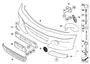 Image of Shock absorber front right. 4 KM/H image for your 2005 BMW 320i Automatic  