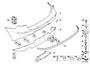 Image of Trim panel, bumper, rear painted. CODE - UNI/MET. image for your 2007 BMW 130i   