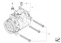 Image of A/C compressor w/o magnetic coupling image for your 2016 BMW X6   