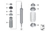 Image of Shock absorber, rear image for your 2009 BMW 650i   