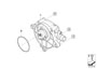 Image of O-ring. 58,42X2,62 image for your 2005 BMW 320i   
